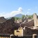 Las ruinas de piedra de un vecindario de Pompeya